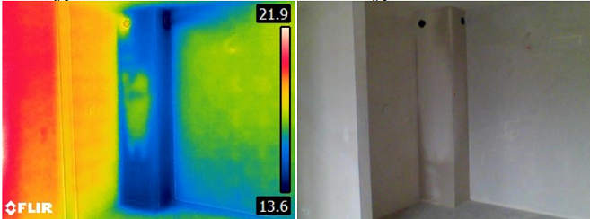 Badanie termowizyjne Poznań - ocena wilgoci ścian przy odbiorze mieszkania